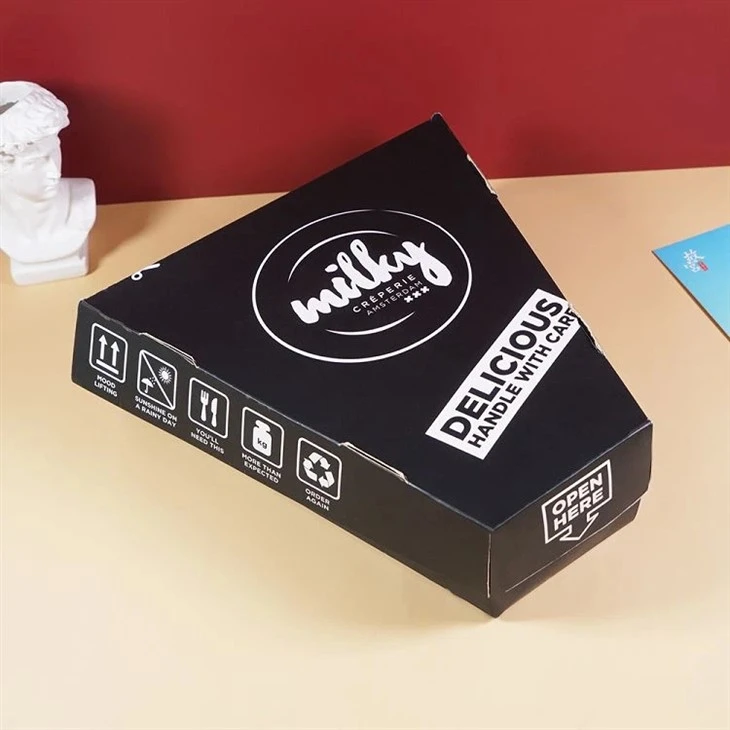 Коробка для пиццы Slice с печатным логотипом