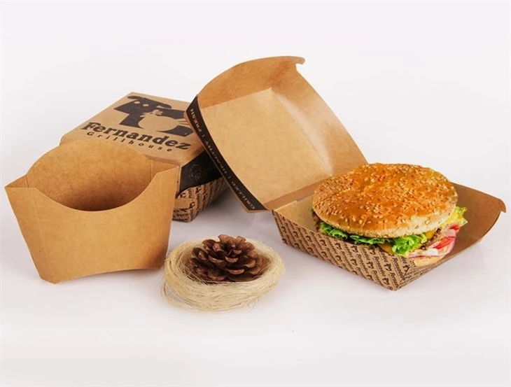 Take Out Clamshell Hamburg Paper Box Take Out Clamshell Hamburg Paper Box